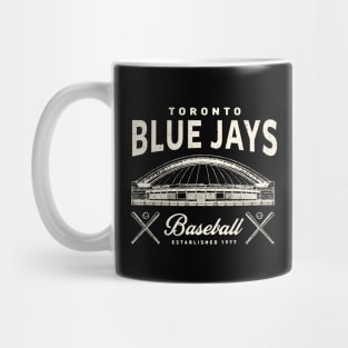 Toronto Blue Jays Stadium by Buck Tee Originals Mug